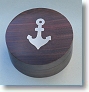 Round Anchor Inlaid Compass